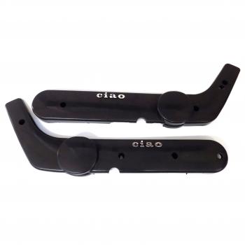 Side panel set Vespa Ciao, black